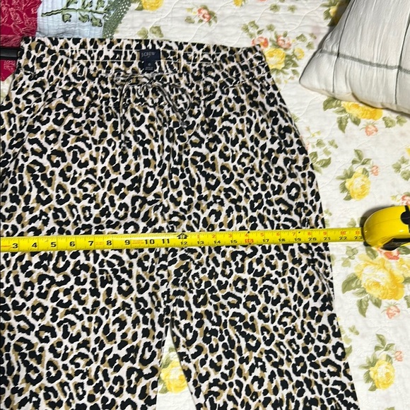 J.Crew Leopard Print Jogger Pants - Picture 8 of 9